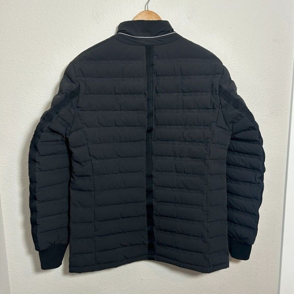 EFM Engineered for Motion Men Down Blazer Jacket Padded Quilted Black 44 US 54 E - Picture 3 of 10